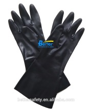 Chemstop Unsupported Black Neoprene Chemical Resistant Work Glove china supplier