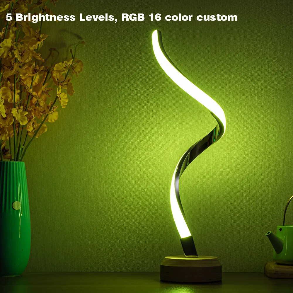 RGB Colourful LED Night Light Bedside Lamp Table Lamp