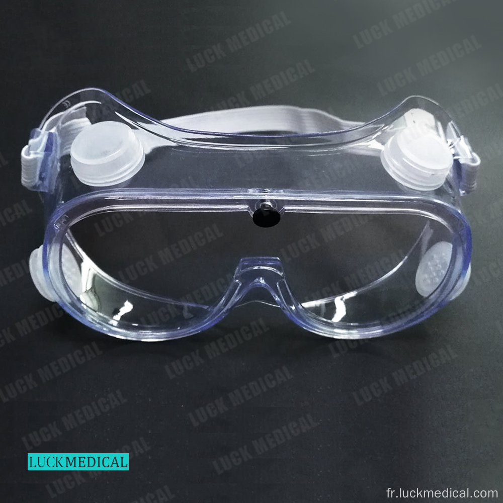 Des lunettes de protection réutilisables en autoclavable médical