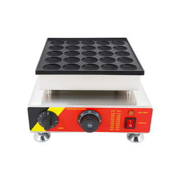 mini 25 holes proffertjes grill dutch pancake maker machine