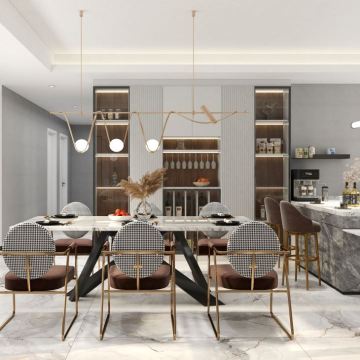 Modern White Wood Cabinet Furniture Sideboard