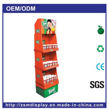 Recycleable Cardboard Customized Beverage Bottle Display (FD108)