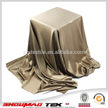 high quality dress elastic satin fabric