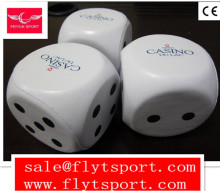 Promotional PU Anti Stress Dice anti-stress ball PU stress Dice