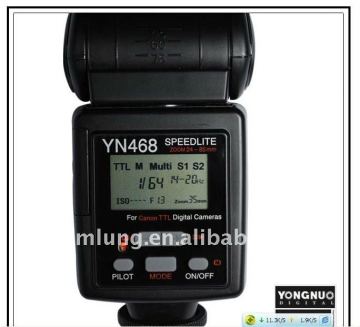 TTL Flashgun With LCD Display YN-468