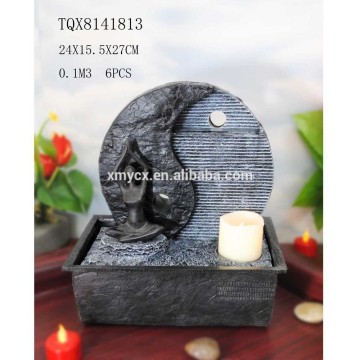 Fengshui Indoor Tabletop Water Fountain Polyresin