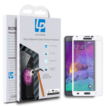 For Samsung Galaxy Note 4 Tempered Glass Screen Protector Ultra Crystal Clear Tempered Glass Film