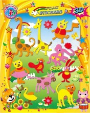 EVA Sticker Cartoon Puzzle Picture