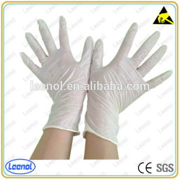 Antistatic nitrile gloves