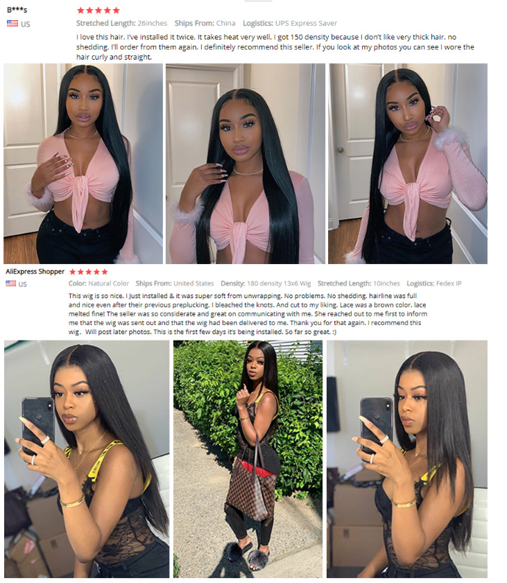 Original Real Ali HD Transpareant Swiss Lace Frontal13x6 Deep Parting Virgin Human Hair Lace Front Wigs Invisible Lace Frontal