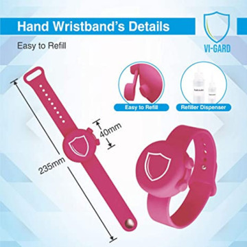 Hand sanitizer armband silikon armband