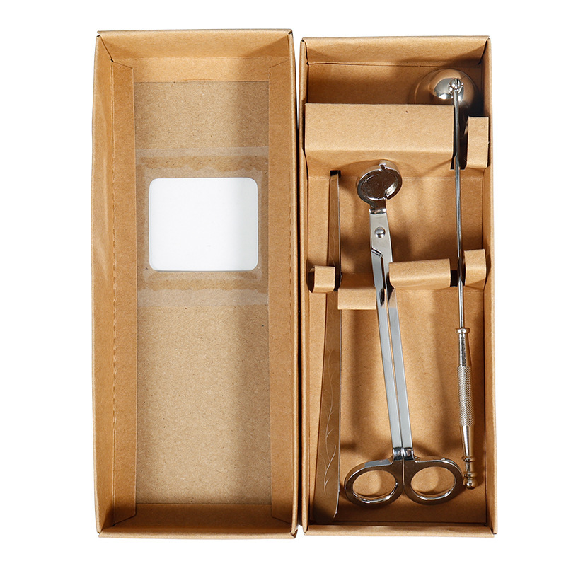 Карыстальніцкія выгравіраваныя камплекты для догляду за свечкамі