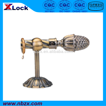 Decorative Pineapple finial curtain rod/curtain pole/curtain dowel (9028H1L1)