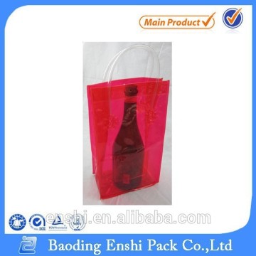 2015 top quality pvc wine bag / pvc wine cooler bag