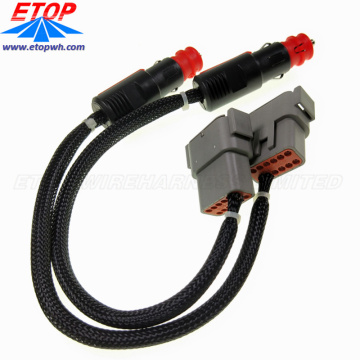 Conjunto de cable de encendedor de automóvil