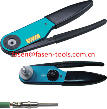 Adjustable aviation crimp tool W2