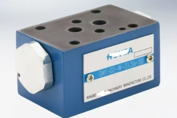 Sandwich-Type Pilot-Operated Check Valve