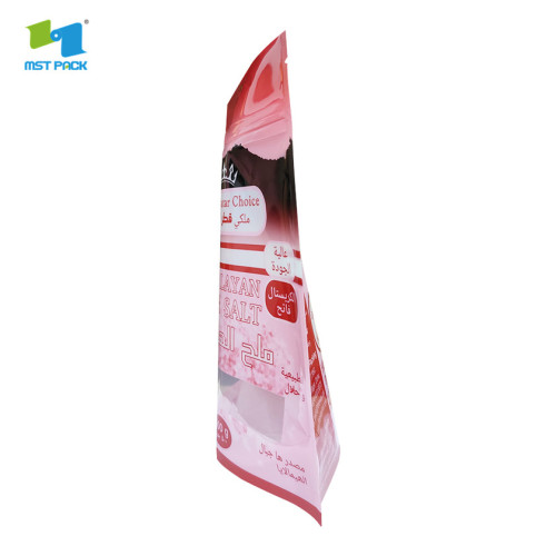 feuille de sel de bain stand up pochettes doypack