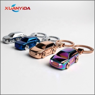 New Arrival Metal LED Mitsubishi Car Key Chains for Nissan