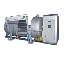 High temperature push double frequency jigger Dyeing Machine