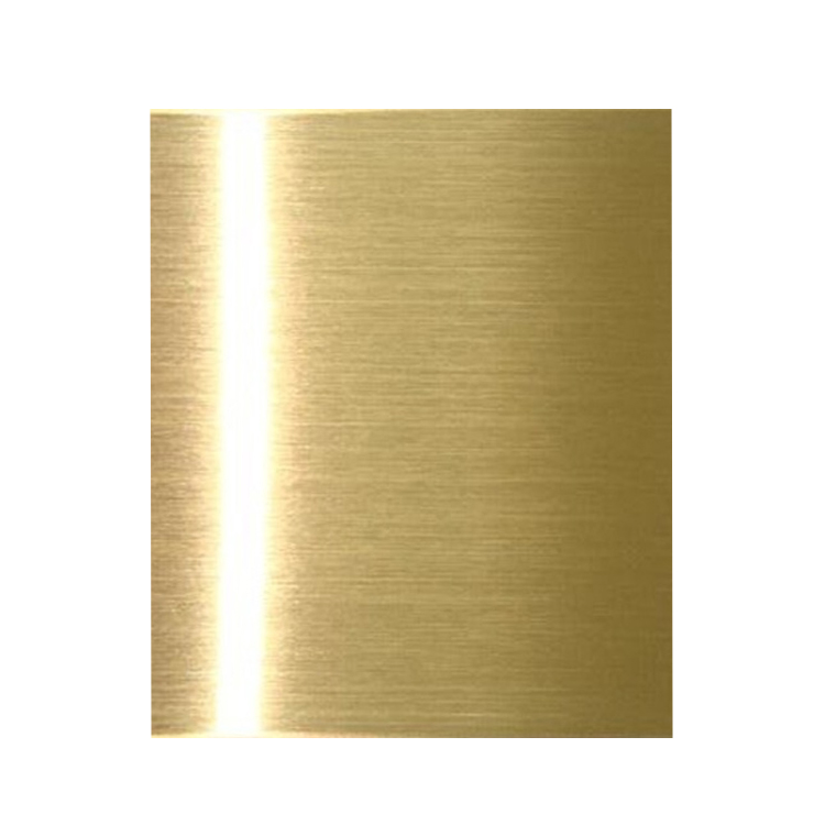 stainless steel gold sheet