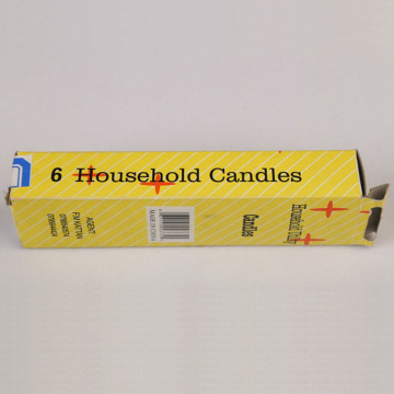 scented dinner candle  white light to Africa