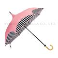Pink Damen Pagode Regenschirm