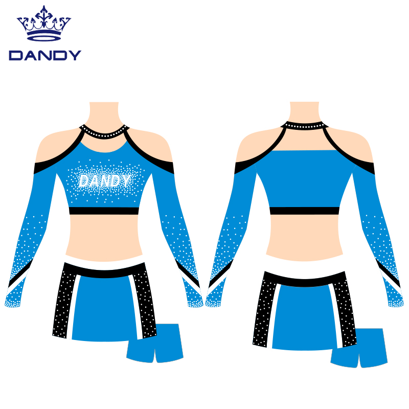 Custom Cheer Crop Top Uniforme