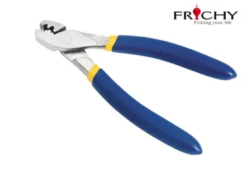 Ratcheting Stainless Steel Fishing Crimping Tool (fishing Plier) With Cutter