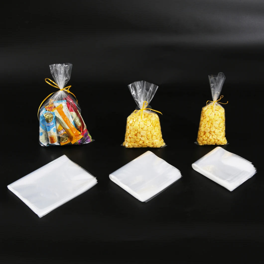 Plastic Clear Flat Custom Resealable Packaging Bags for Kitchen