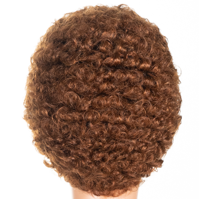 Cheap Short Pixie Cut Most Popular Hair Texture Afro Curly Machine made None Lace Human Hair Wigs