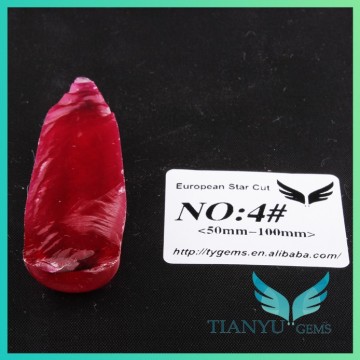 Rough Uncut Corundum Gemstone Rough Uncut Ruby