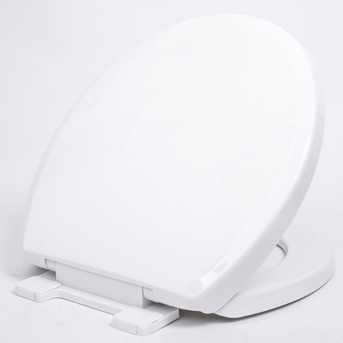 Slow Close Elongated Toilet Seat Cover for Bathroom