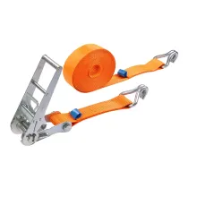 Ratchet Tie Down with J Hook Cargo Control