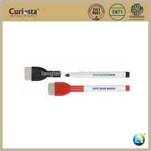 Mini white board marker with eraser