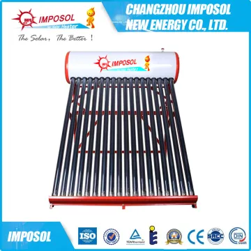 rooftop solar water heater