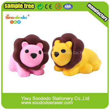 SoododoBlue Lion  Shaped Eraser