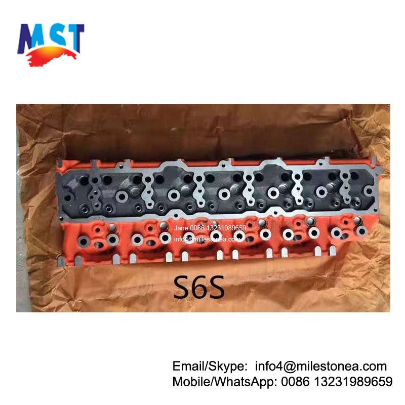 Excavator forklift diesel engine cylinder head S4Q S4Q2 head