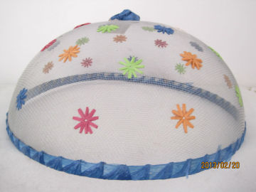 Circular mesh dome food cover