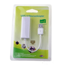 10/100MB RJ45 Winxp Vista Win7 Android 4.0 Ios LAN Network Adapter Mini USB 2.0 Ethernet Adapter