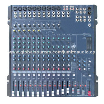 16-channel Professional Audio Mixer with USB MP3 Player