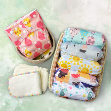 Adjustable Washable Cloth Diapers for Babies