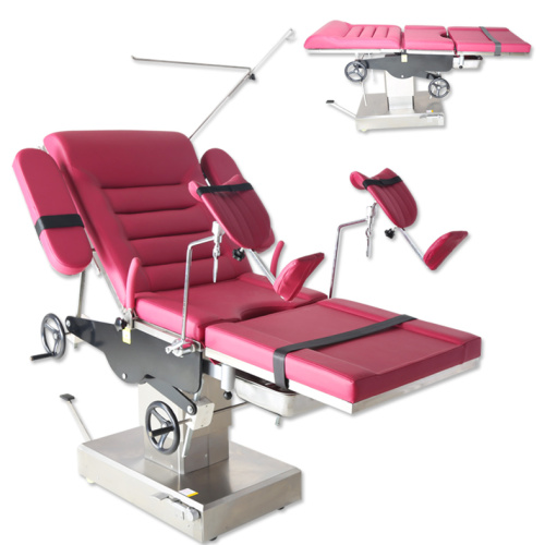 Delivery room gynecological operating tables for female