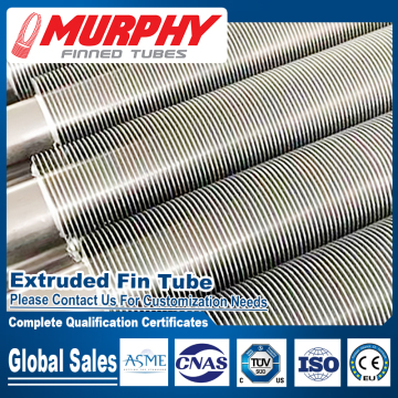 SA179 Extruded Bimetallic aluminium extruded fin tube