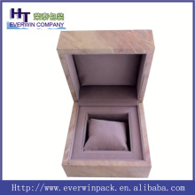 Wholesale high end marble wood watch box fancy watch packing box