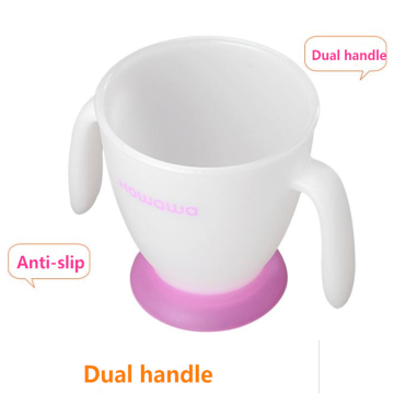 Entrenamiento para bebés y taza para beber con mango Sin BPA