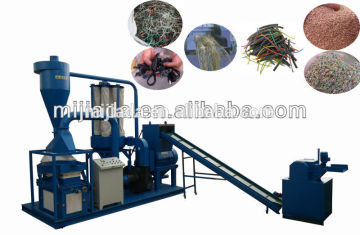 Cable and copper wire crusher