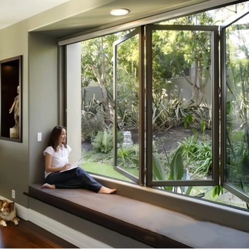 Modern Minimalist Folding Windows