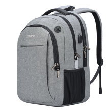 Anti-theft Waterproof Male college school Computer bag rucksack bagpack Travel back pack Smart Laptop backpack with USB