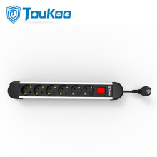 6 outlet German power strip